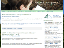 Tablet Screenshot of naturekindergarten.sd62.bc.ca